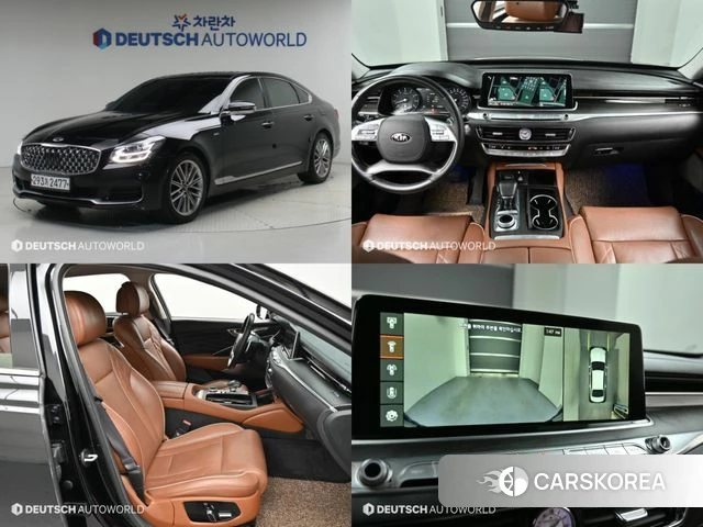 Kia More K9 2019 Черный из Кореи