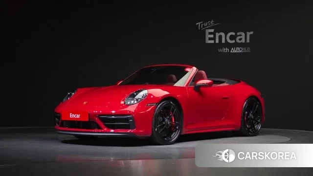 Porsche 911(992) 2022 Красный из Кореи