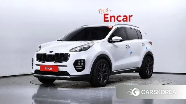 Kia Sportage 4th Generation 2018 Белый из Кореи