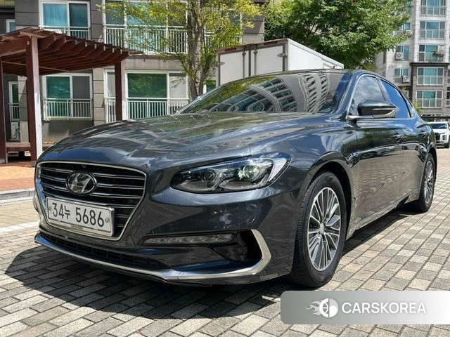 Hyundai Grandeur IG Hybrid 2018 Серый из Кореи