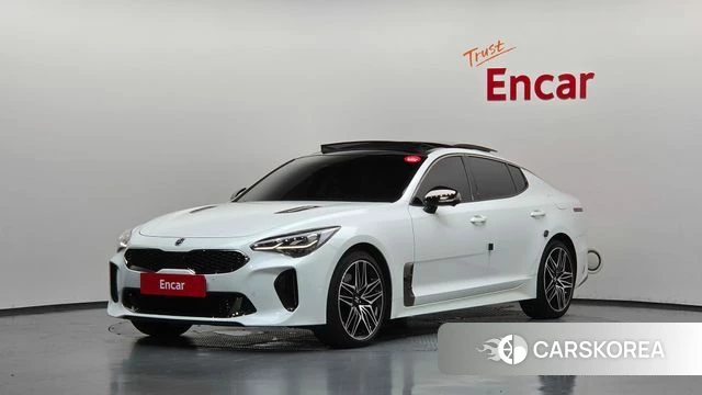 Kia Stinger Meister 2021 Белый из Кореи