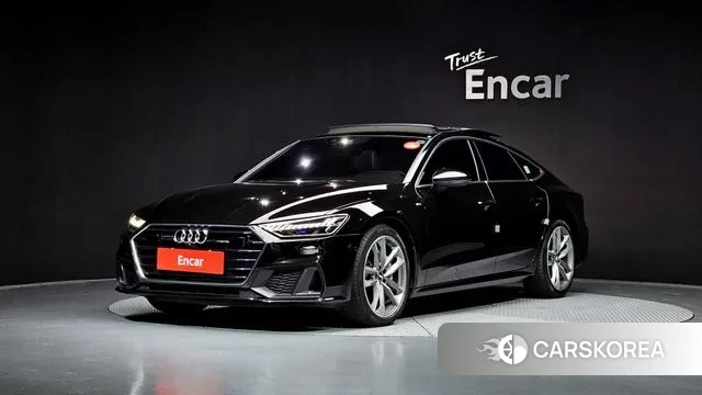 Audi A7 (4K) 2020 Черный из Кореи