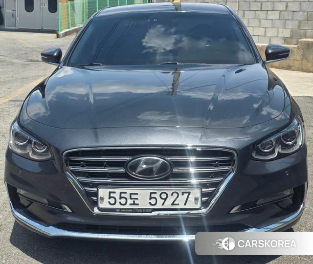 Hyundai Grandeur IG 2018 Серый из Кореи