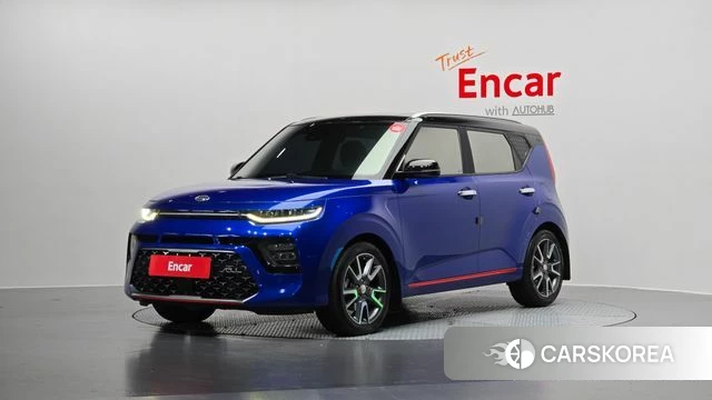 Kia Soul Booster 2019 Синий из Кореи