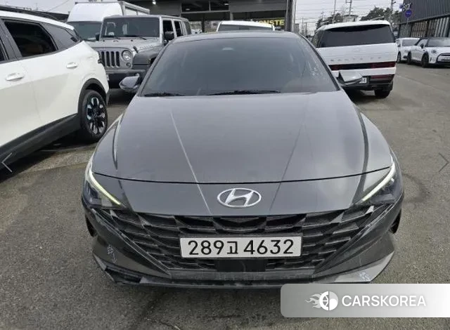 Hyundai Avante (CN7) 2022 Серый из Кореи