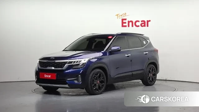 Kia Seltos 2020 Синий из Кореи