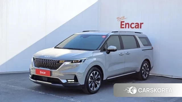 Kia Carnival 4th generation 2023 Серебристо-серый из Кореи