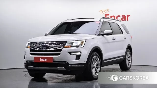 Ford Explorer 2019 Белый из Кореи