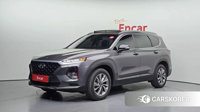 Hyundai Santa Fe TM 2018 Серый из Кореи