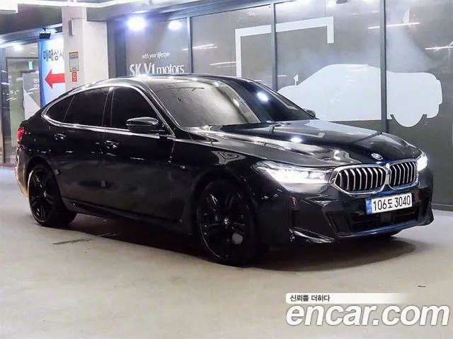 BMW 6 Series GT (G32) 2022 Синий из Кореи