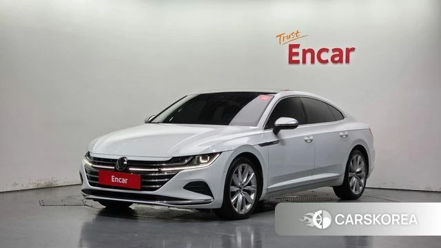 Volkswagen Arteon 2022 Белый из Кореи