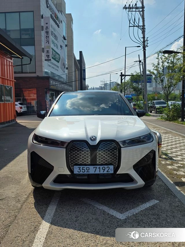 BMW iX 2024 Белый из Кореи