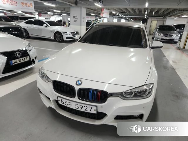BMW 3 Series (F30) 2018 Белый из Кореи