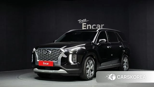 Hyundai Palisade 2021 Черный из Кореи
