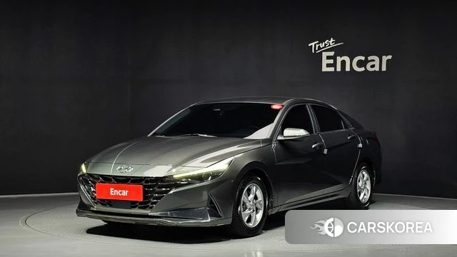 Hyundai Avante (CN7) 2021 Серый из Кореи
