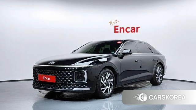 Hyundai Grandeur Hybrid (GN7) 2023 Черный из Кореи