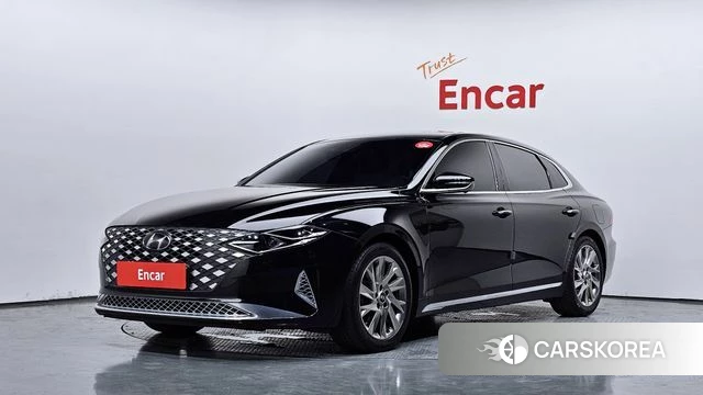Hyundai The New Grandeur IG Hybrid 2020 Черный из Кореи