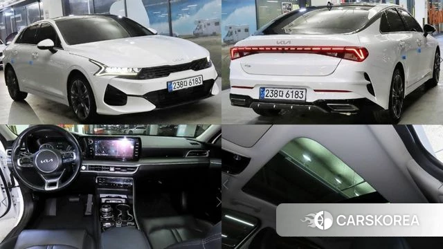 Kia K5 3rd generation 2021 Белый из Кореи