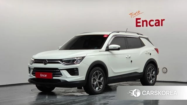 Ssangyong Beautiful Korando 2020 Белый из Кореи