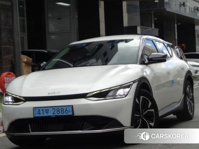 Kia EV6 2021 Белый из Кореи