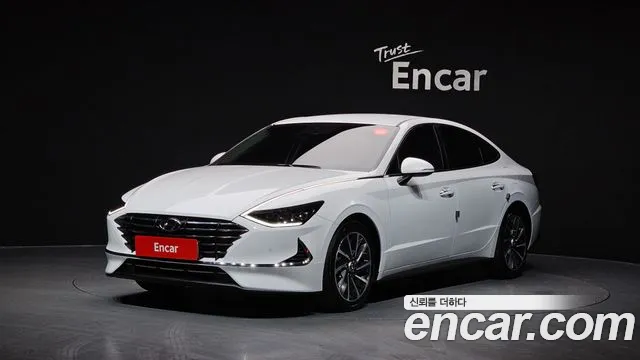 Hyundai Sonata (DN8) 2022 Белый из Кореи