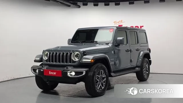 Jeep Wrangler (JL) 2024 Небесно-голубой из Кореи