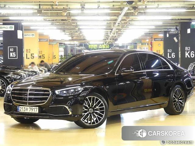 Mercedes-Benz S-Class W223 2021 Черный из Кореи
