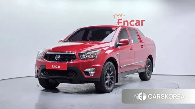 Ssangyong The New Korando Sports 2018 Красный из Кореи