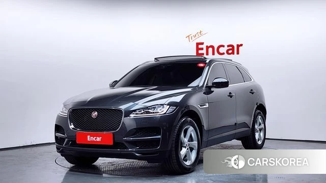 Jaguar F-PACE 2020 Серый из Кореи
