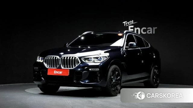 BMW X6 (G06) 2021 Синий из Кореи