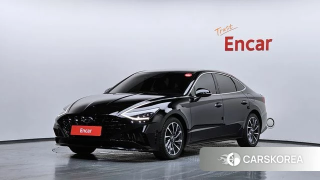 Hyundai Sonata (DN8) 2023 Черный из Кореи