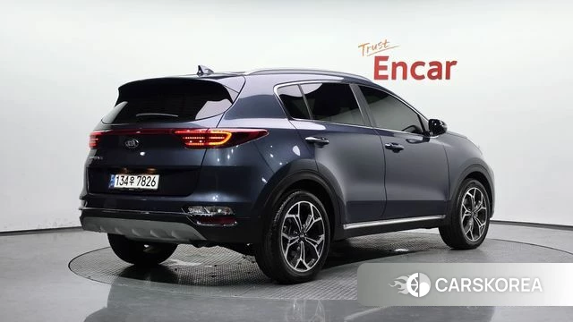 Kia Sportage The Bold 2020 Синий из Кореи