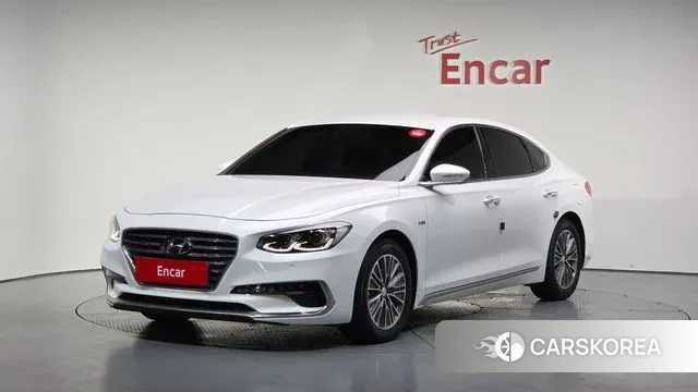 Hyundai Grandeur IG Hybrid 2019 Белый из Кореи