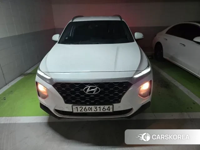 Hyundai Santa Fe TM 2019 Белый из Кореи