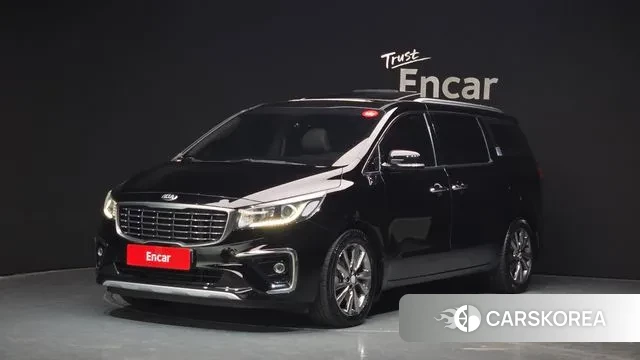 Kia The New Carnival 2018 Черный из Кореи