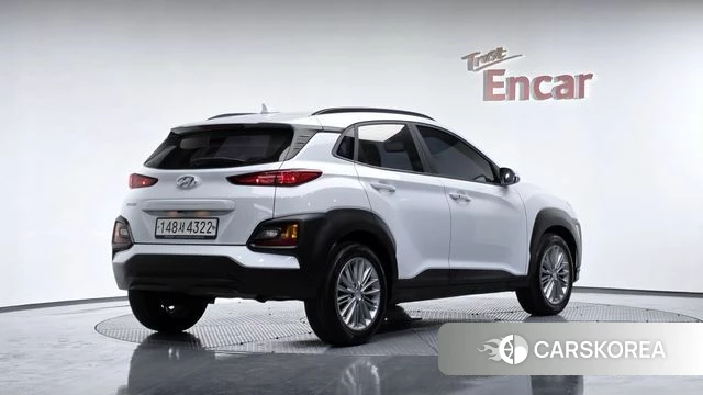 Hyundai Kona 2019 Белый из Кореи