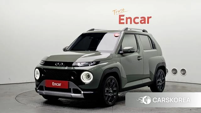 Hyundai Casper 2023 Светло-зеленый из Кореи