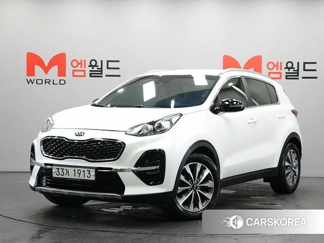 Kia Sportage The Bold 2019 Белый из Кореи