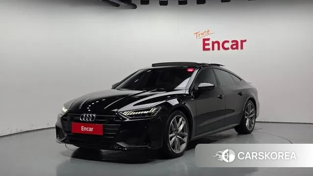 Audi A7 (4K) 2022 Черный из Кореи
