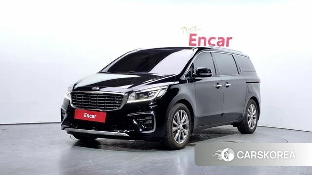 Kia The New Carnival 2019 Черный из Кореи