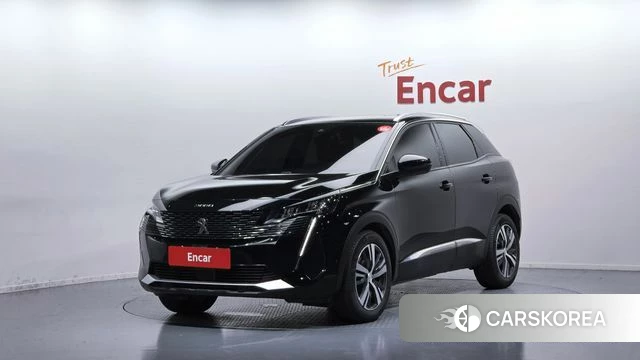 Peugeot 3008 second generation 2022 Черный из Кореи