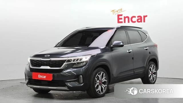 Kia Seltos 2020 Серый из Кореи