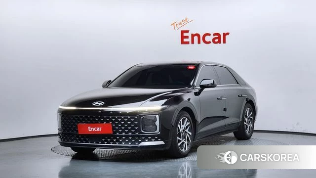 Hyundai Grandeur (GN7) 2022 Черный из Кореи