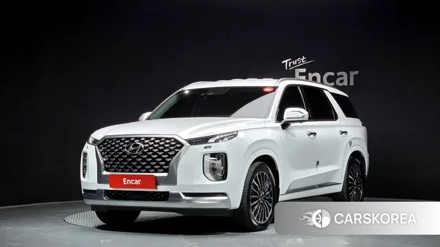 Hyundai Palisade 2021 Белый из Кореи