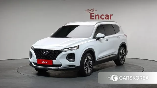 Hyundai Santa Fe TM 2018 Белый из Кореи