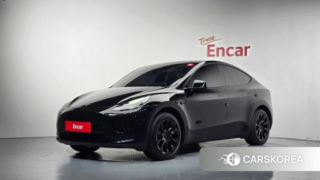 Tesla Model Y 2023 Черный из Кореи