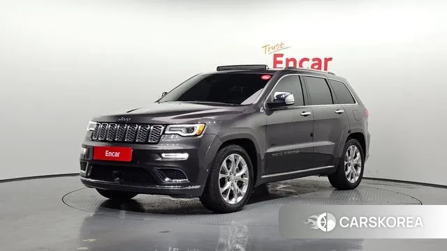 Jeep Grand Cherokee 2021 Серый из Кореи
