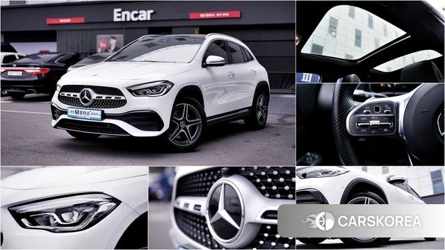 Mercedes-Benz GLA - Class H247 2020 Белый из Кореи