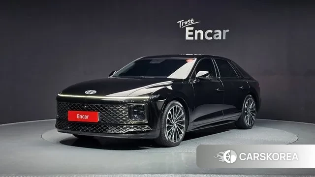 Hyundai Grandeur (GN7) 2023 Черный из Кореи