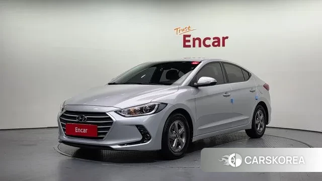 Hyundai Avante AD 2018 Серебряный из Кореи